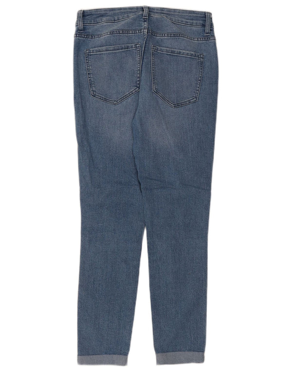 MARKS & SPENCER Jean skinny pour femme UK 10 Small W32 L26 Bleu Coton