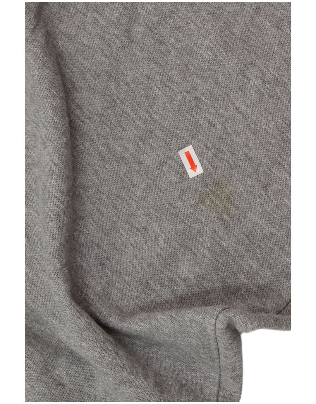 ASICS Polo Homme Large Gris Moucheté Coton