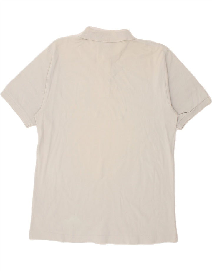 KAPPA Mens Polo Shirt Large White Cotton Vintage Kappa and Second-Hand Kappa from Messina Hembry 