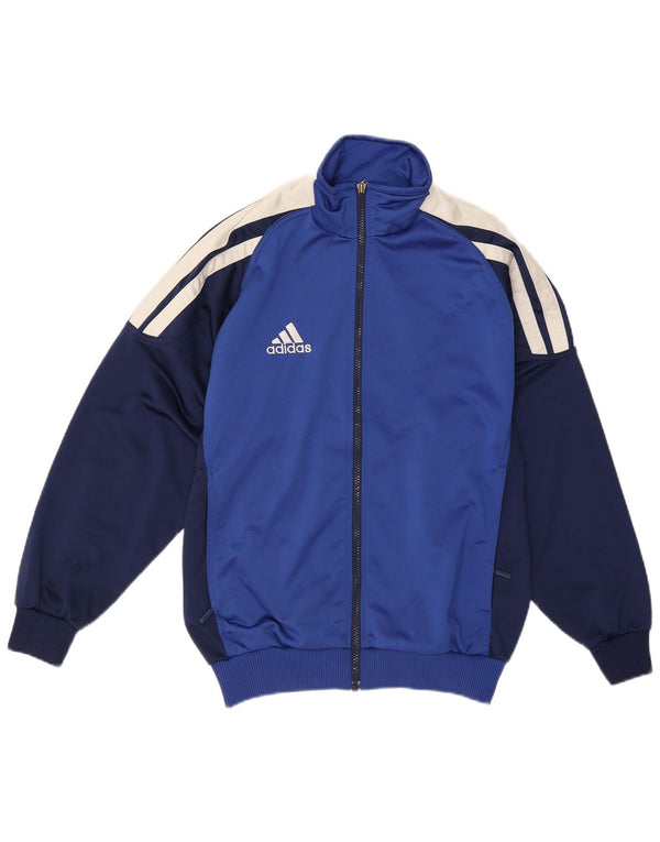 Adidas Veste de Survêtement Garçon 13-14 Ans Bleu Marine Colourblock