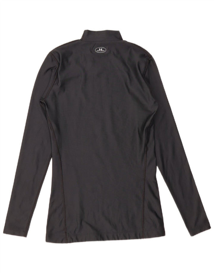 Under Armour Cold Gear Top Manches Longues Homme Noir Moyen Polyester