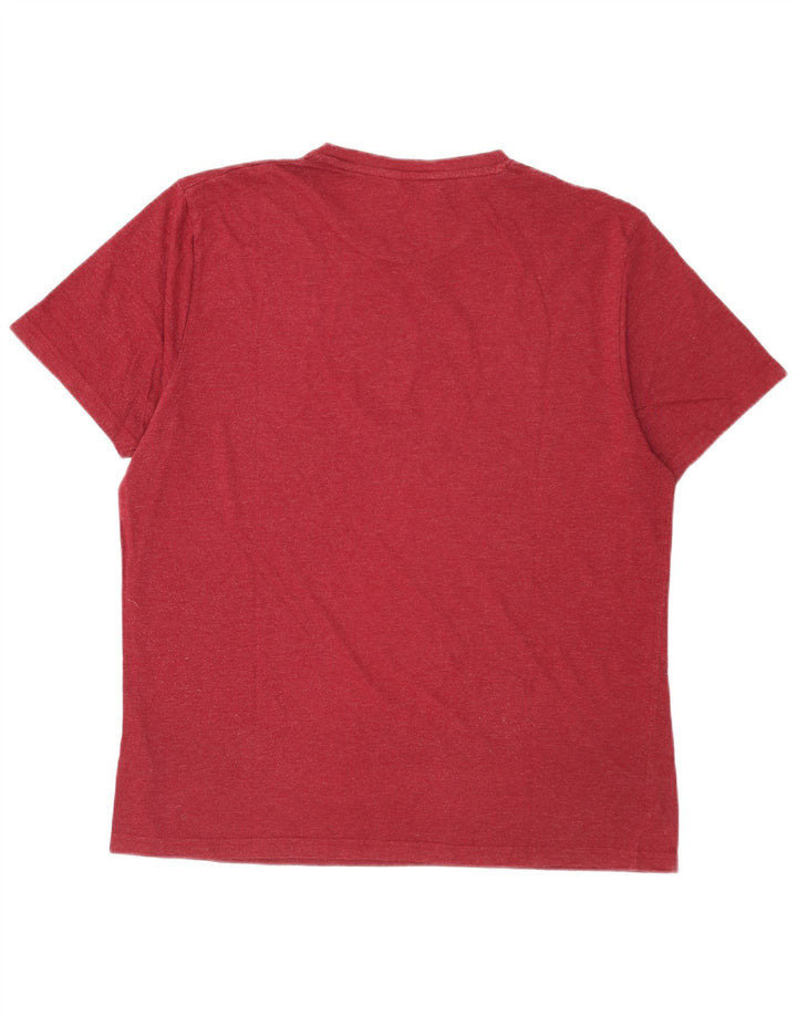 Ben Sherman T-shirt graphique pour homme en coton rouge