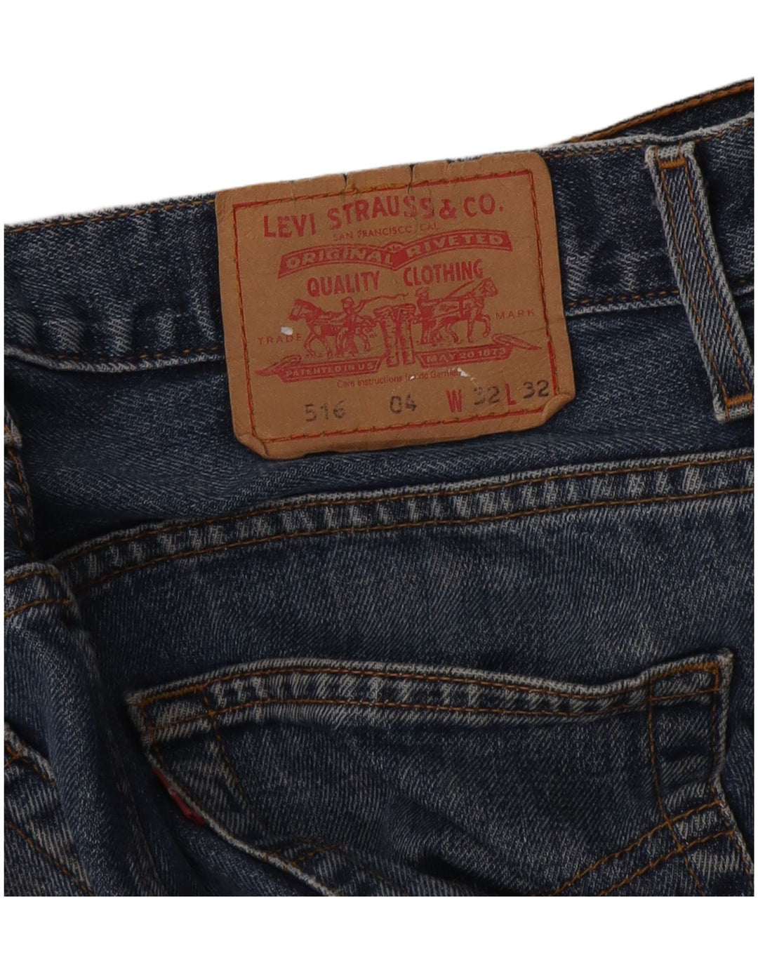 Levi's Jean Bootcut 516 Femme Bleu W32 L32