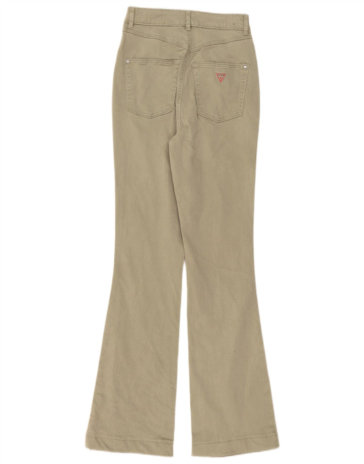 Guess Jean Bootcut Taille Haute Femme W25 L31 Vert