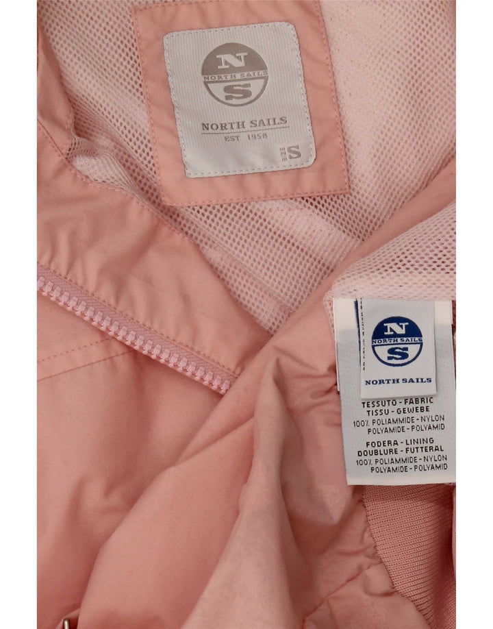 North Sails Veste Bomber Femme UK 10 Petit Rose Polyamide