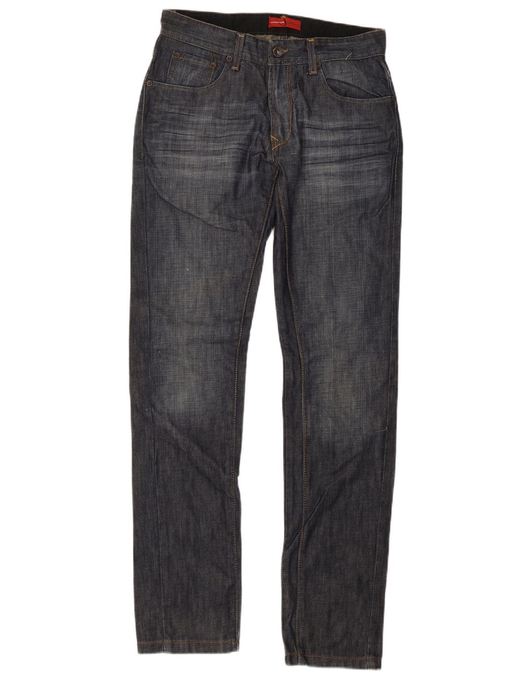 Wampum Jean Slim Homme W30 L34 Bleu Marine Coton