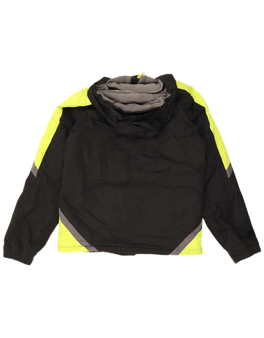 Mountain Warehouse Veste coupe-vent pour garçon 12-13 ans Noir Colourblock