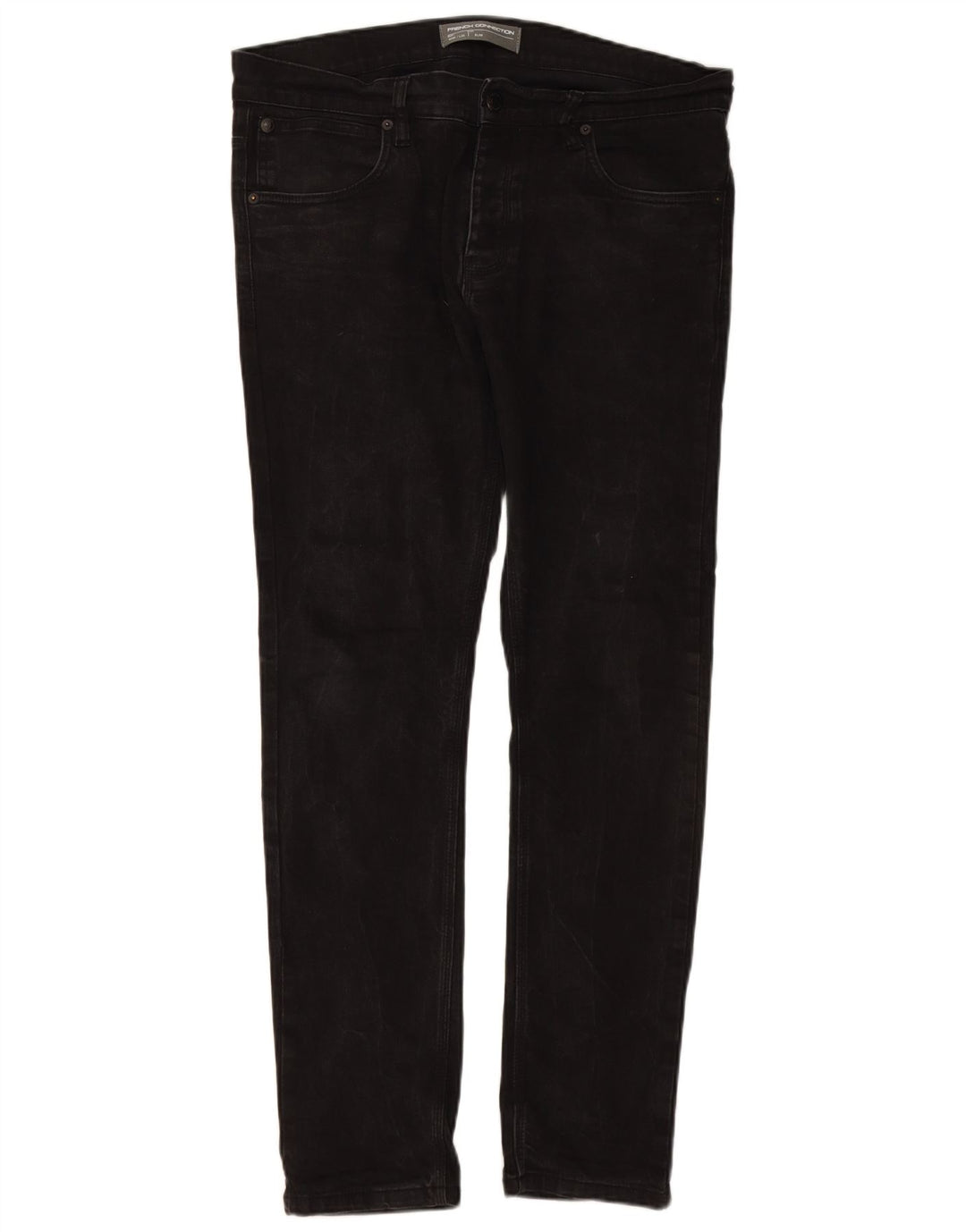 FRENCH CONNECTION Jean Slim Homme W36 L32 Coton Noir