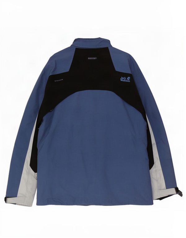 Jack Wolfskin Veste de ski pour homme UK 40/42 Large Bleu Colorblock Polyamide
