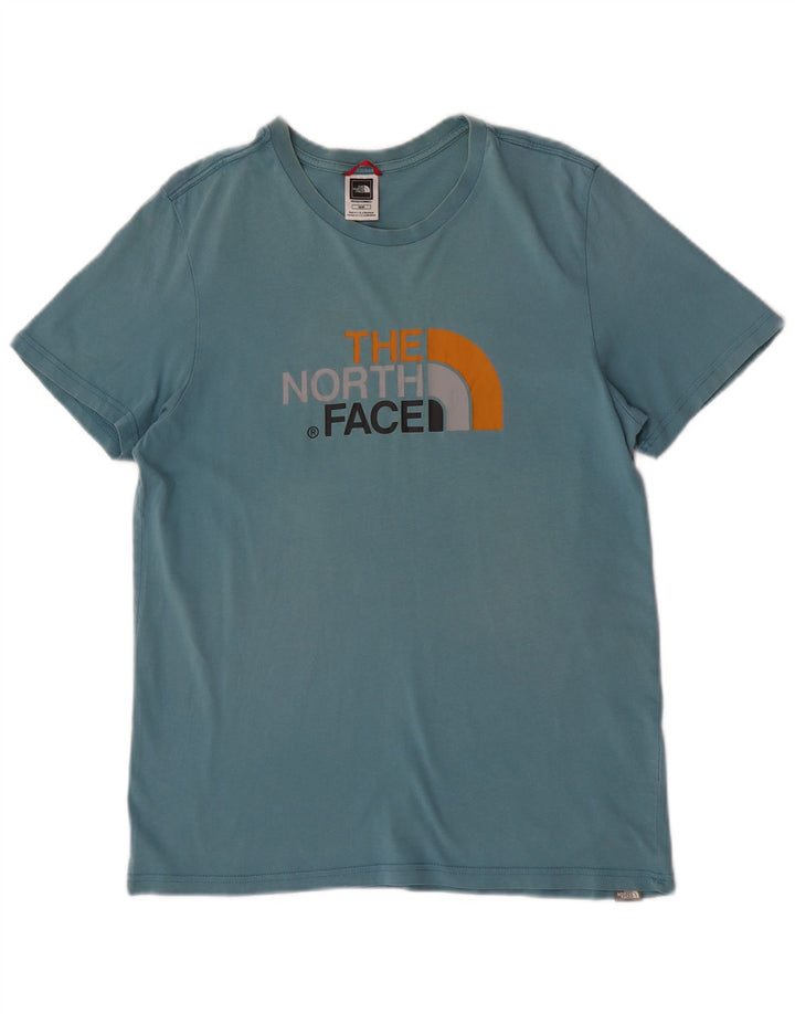 The North Face T-Shirt Graphique Homme Bleu Moyen