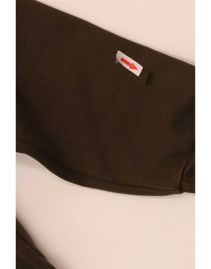 Puma Sweat-Shirt Graphique Homme Kaki Moyen Coton