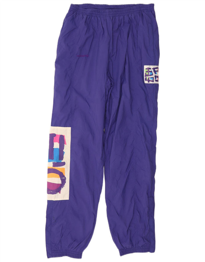 Pantalon de survêtement graphique vintage pour homme Joggers violet moyen