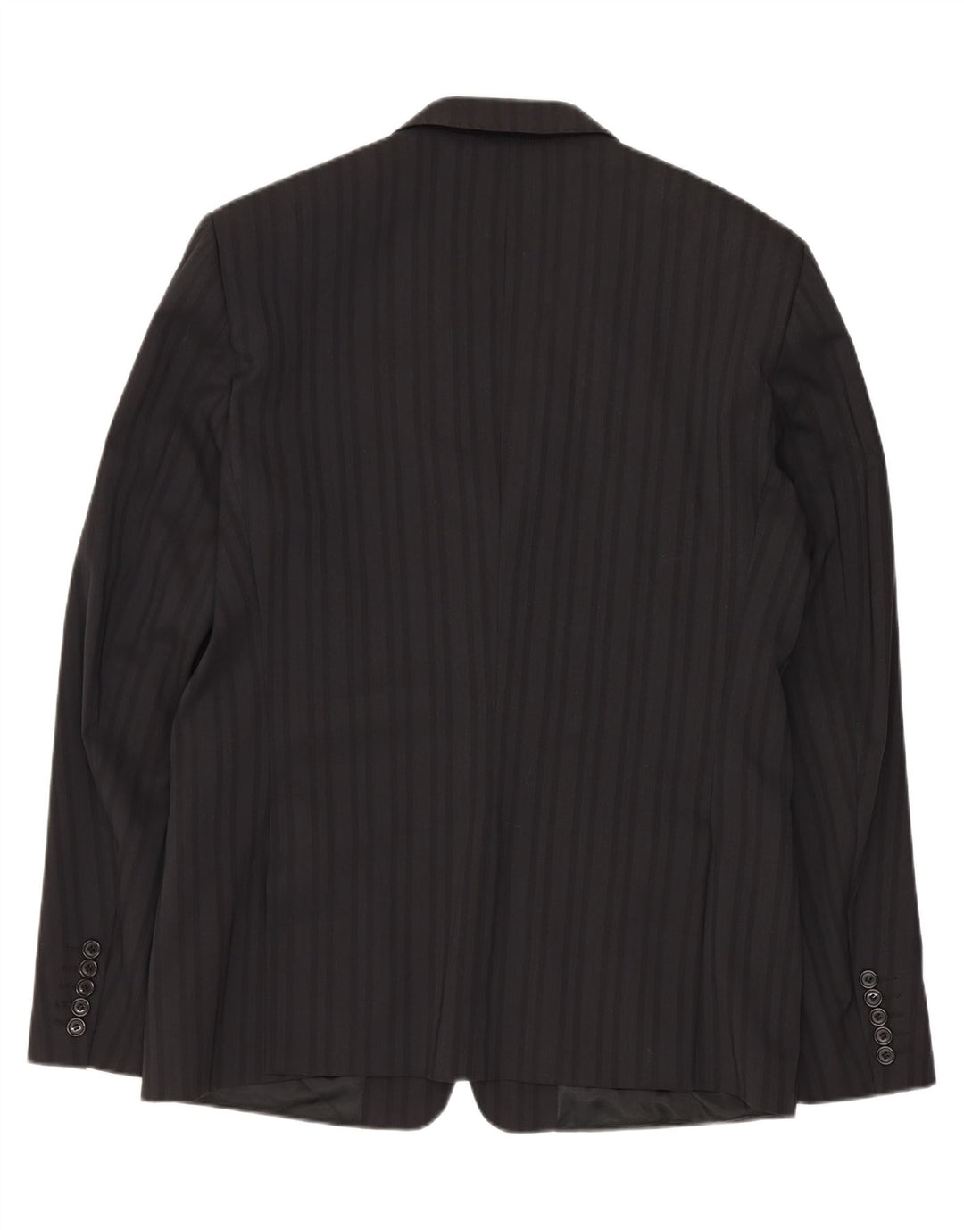 Massimo Rebecchi Costume 2 pièces pour homme IT 50 Large W34 L31 Noir rayé