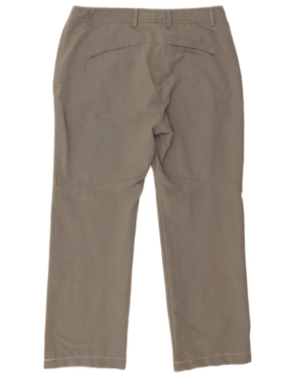 Schoffel Pantalon court droit pour femme UK 14 Large W32 L25 Gris