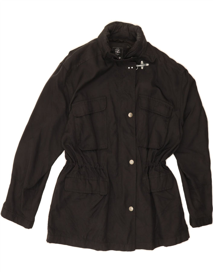 FAY Womens Utility Jacket UK 16 Large Black Vintage Fay and Second-Hand Fay from Messina Hembry 