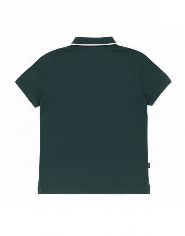 Wrangler Mens Polo Shirt Large Green Cotton