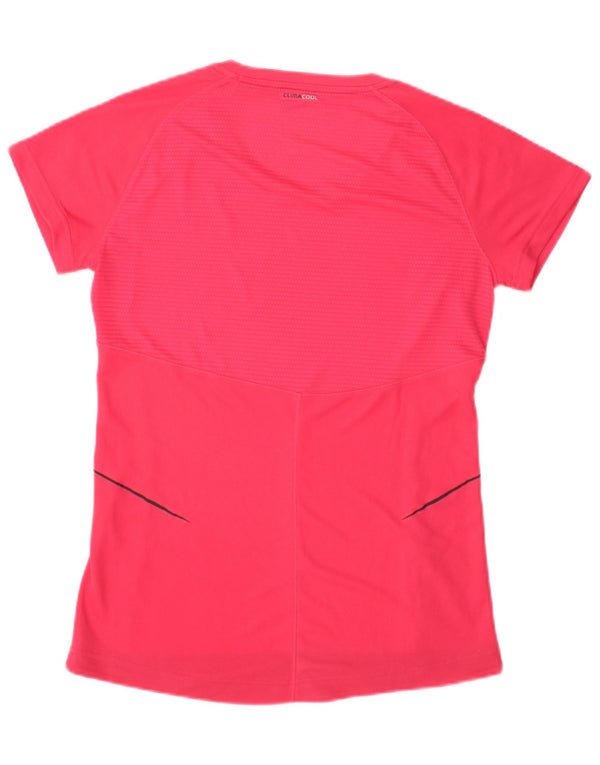 Adidas Climacool T-shirt pour femme UK 12 Rose moyen