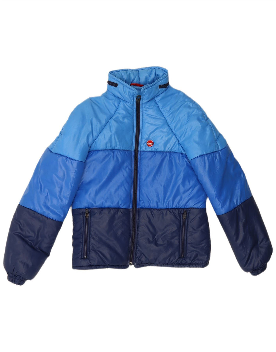 Veste matelassée Femme Brunik IT 48 XL Bleu Colorblock Polyamide