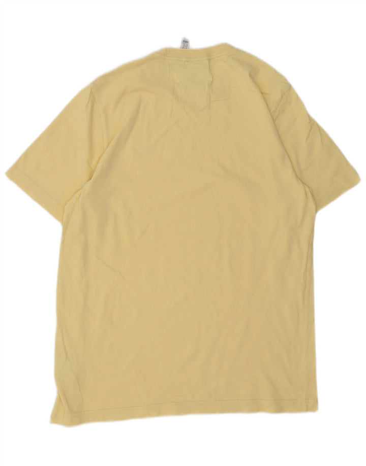 Adidas T-Shirt Homme Haut Petit Jaune Coton