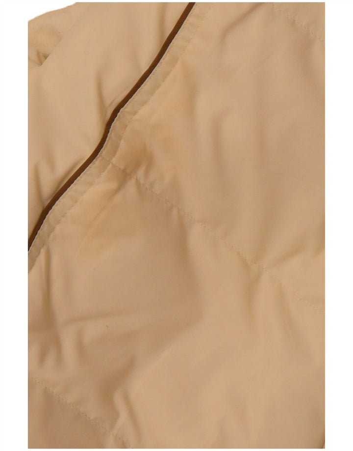 FILA Veste matelassée homme UK 40 Large Jaune Polyester