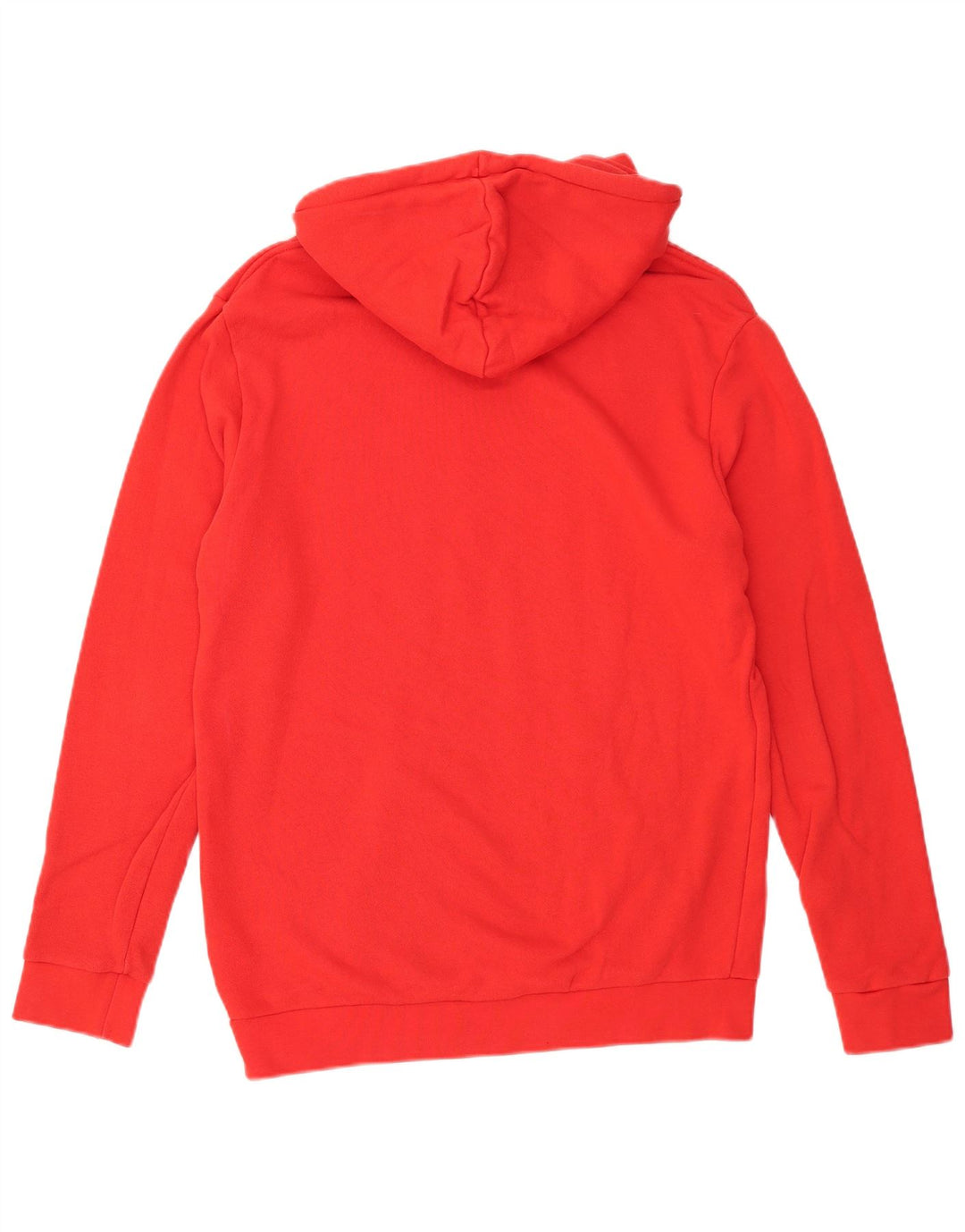 Adidas Pull à capuche graphique pour homme en coton rouge moyen