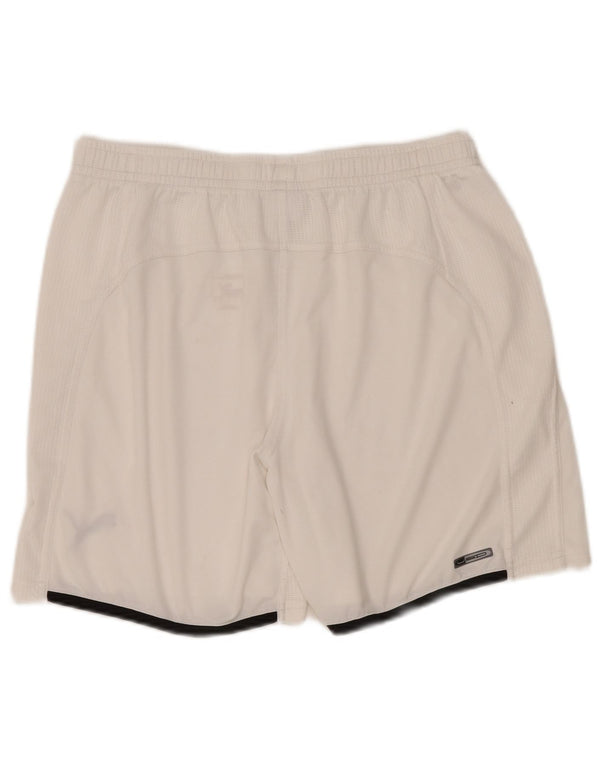 Puma Short de Sport Homme Blanc Large