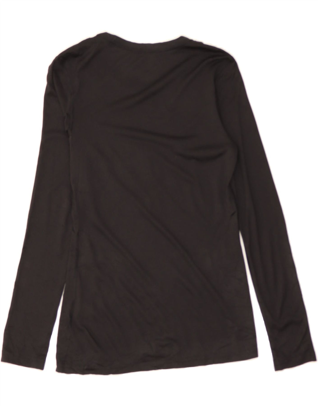 NIKE Mens Dri Fit Graphic Top Long Sleeve XS Black Polyester Vintage Nike and Second-Hand Nike from Messina Hembry 