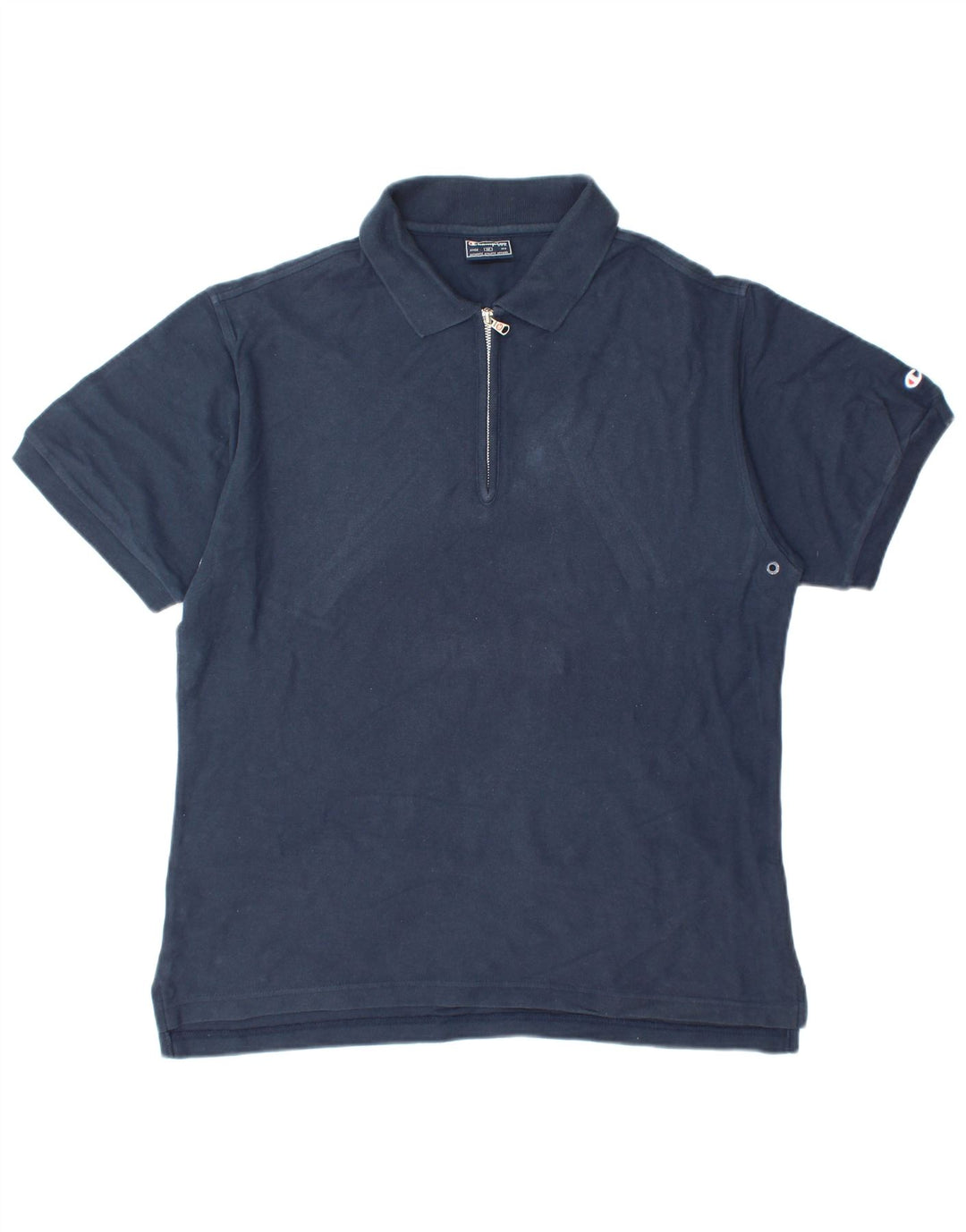 CHAMPION Polo Homme Bleu Marine Moyen Coton