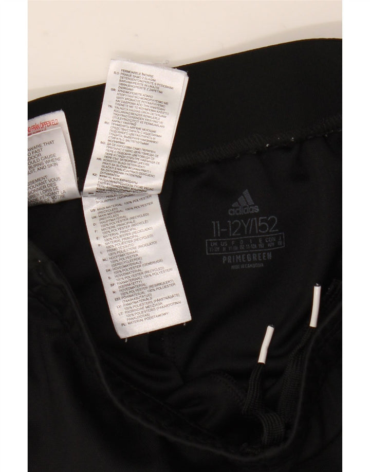 Adidas Pantalon de survêtement garçon 11-12 ans Noir Polyester