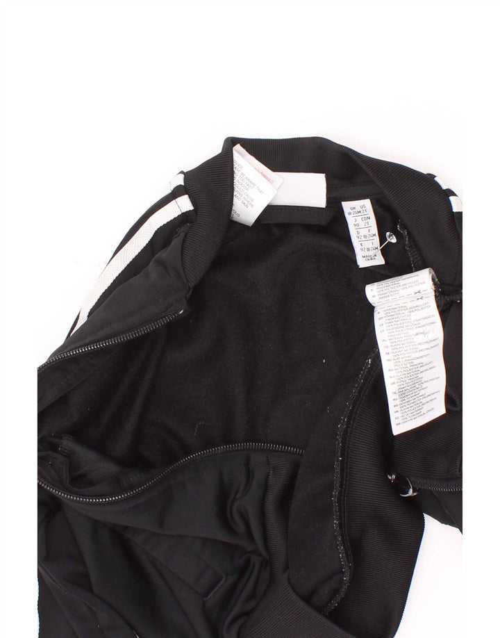 Adidas Veste de survêtement graphique pour bébé garçon 18-24 mois Noir Polyester