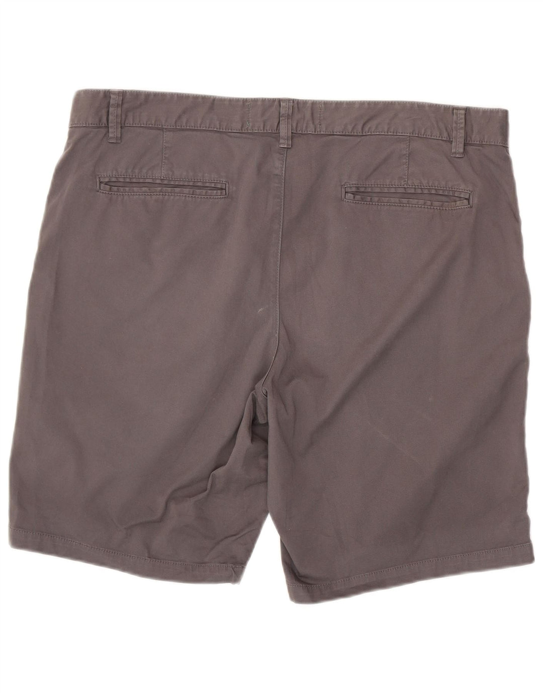BENETTON Short Chino Homme IT 54 2XL W42 Gris Coton