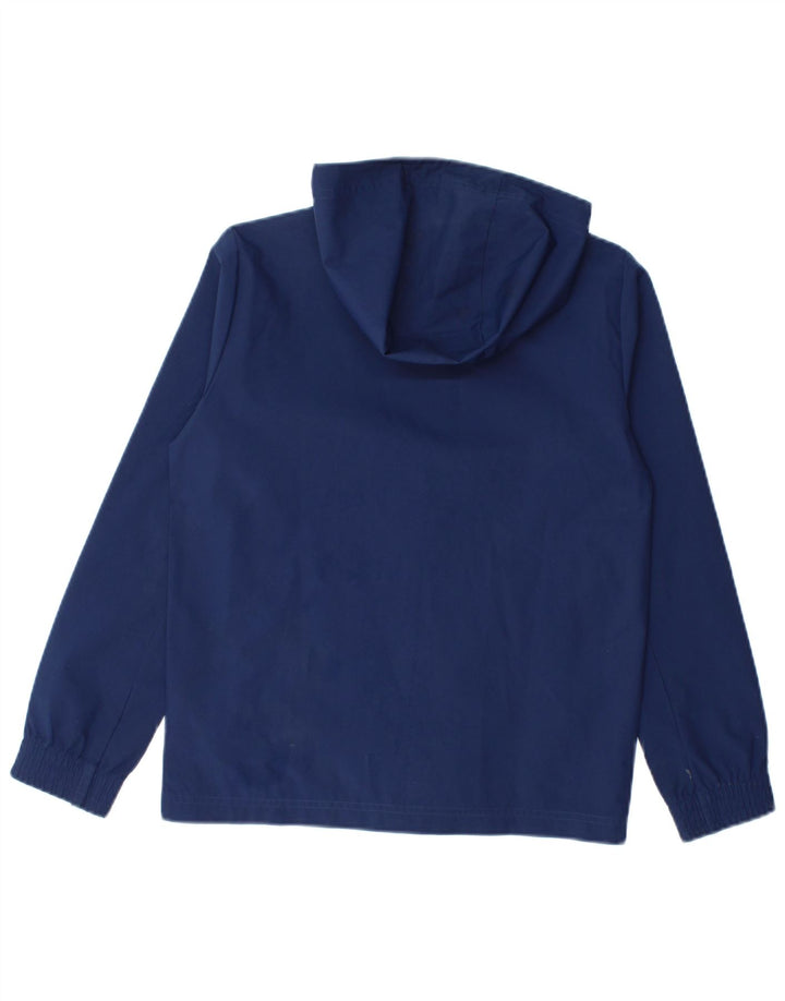 Veste de pluie à capuche Adidas garçon 9-10 ans bleu marine polyester