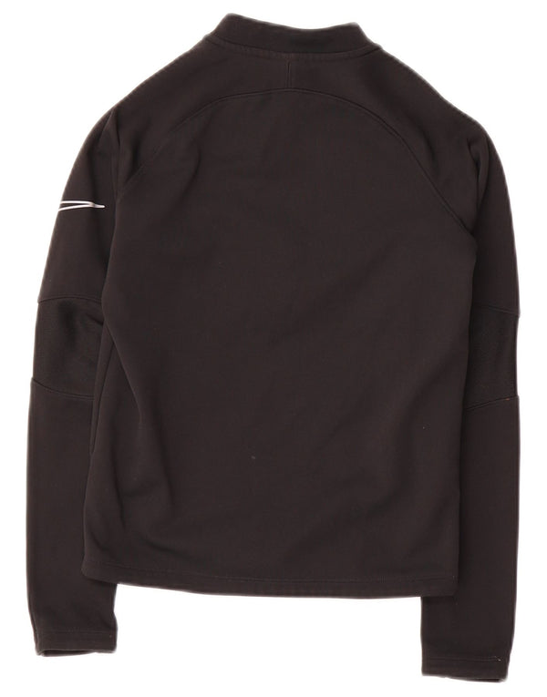Nike Garçon Therma-Fit Zip Neck Pull Survêtement Top 8-9 ans petit Noir