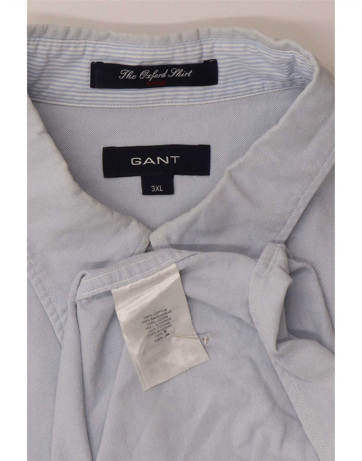 Gant Chemise Homme 3XL Bleu Coton