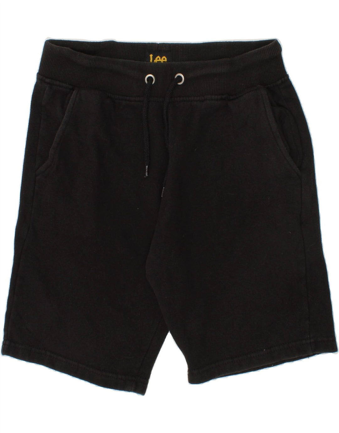 LEE Boys Sport Shorts 10-11 Years Medium Black Cotton Vintage Lee and Second-Hand Lee from Messina Hembry 