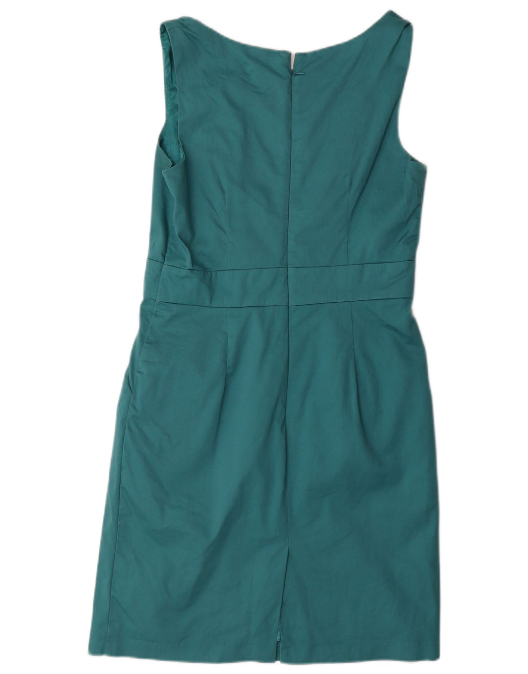 MOSSIMO Womens Sheath Dress US 8 Medium Green Cotton