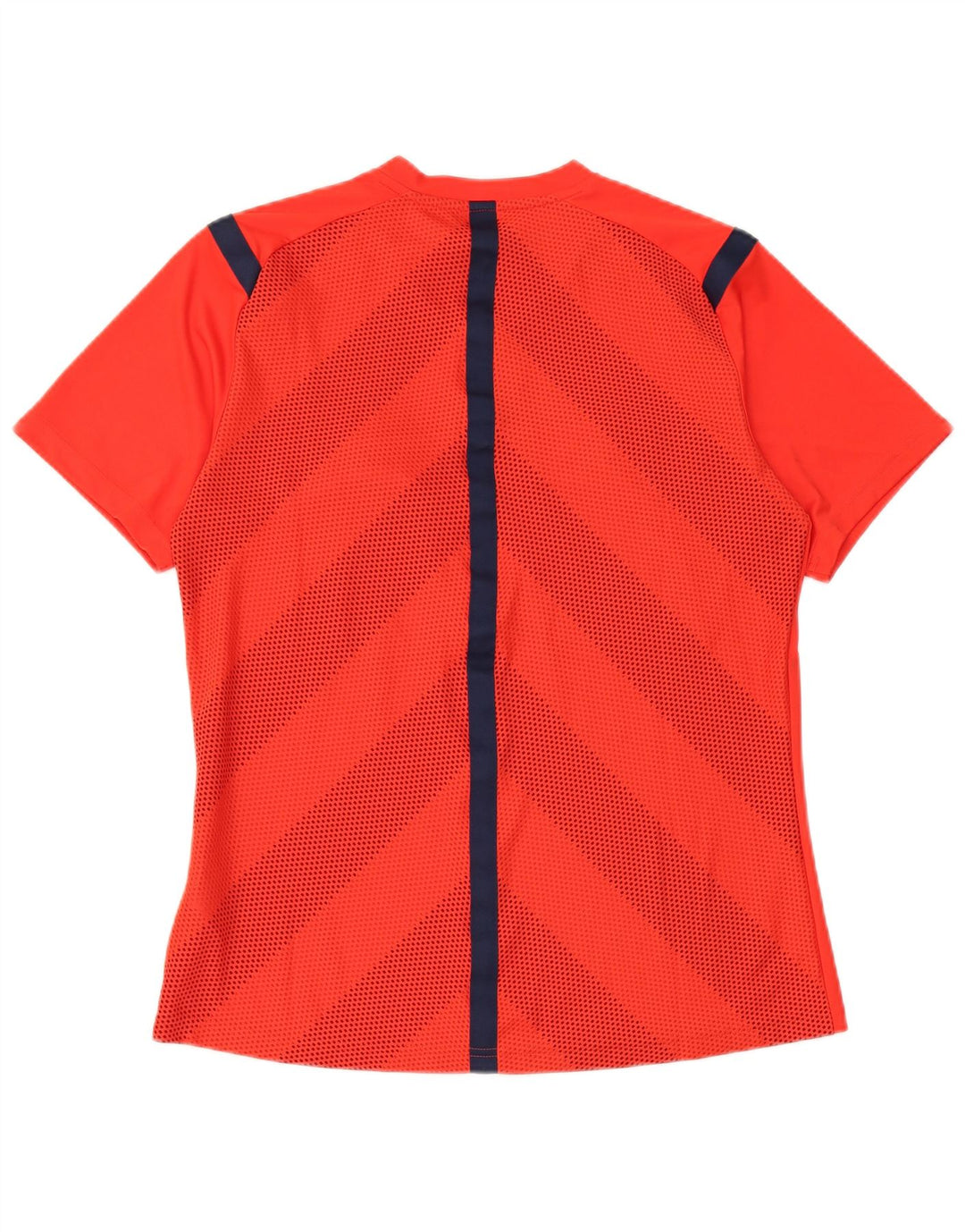 Adidas Garçon Climacool T-Shirt Top 15-16 ans Large Rouge Rayé Polyester