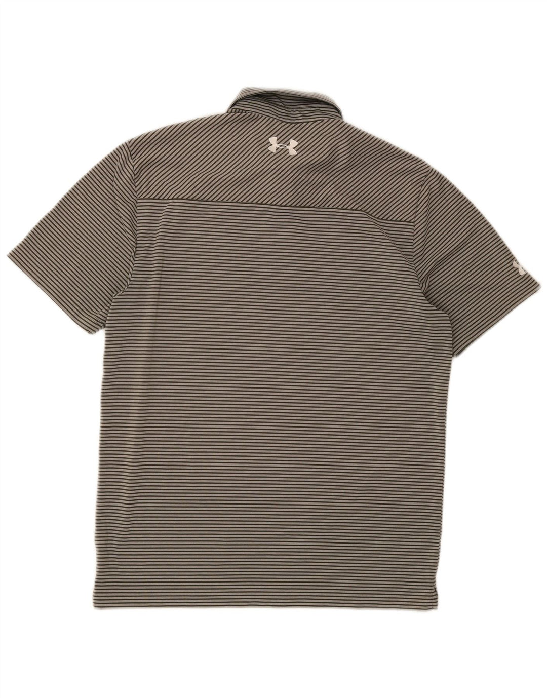 Under Armour Polo Heat Gear Homme Gris Moyen Rayures