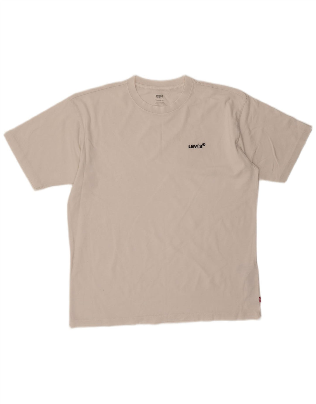 Levi's Tee-Shirt Vintage Fit Homme Blanc Moyen Coton