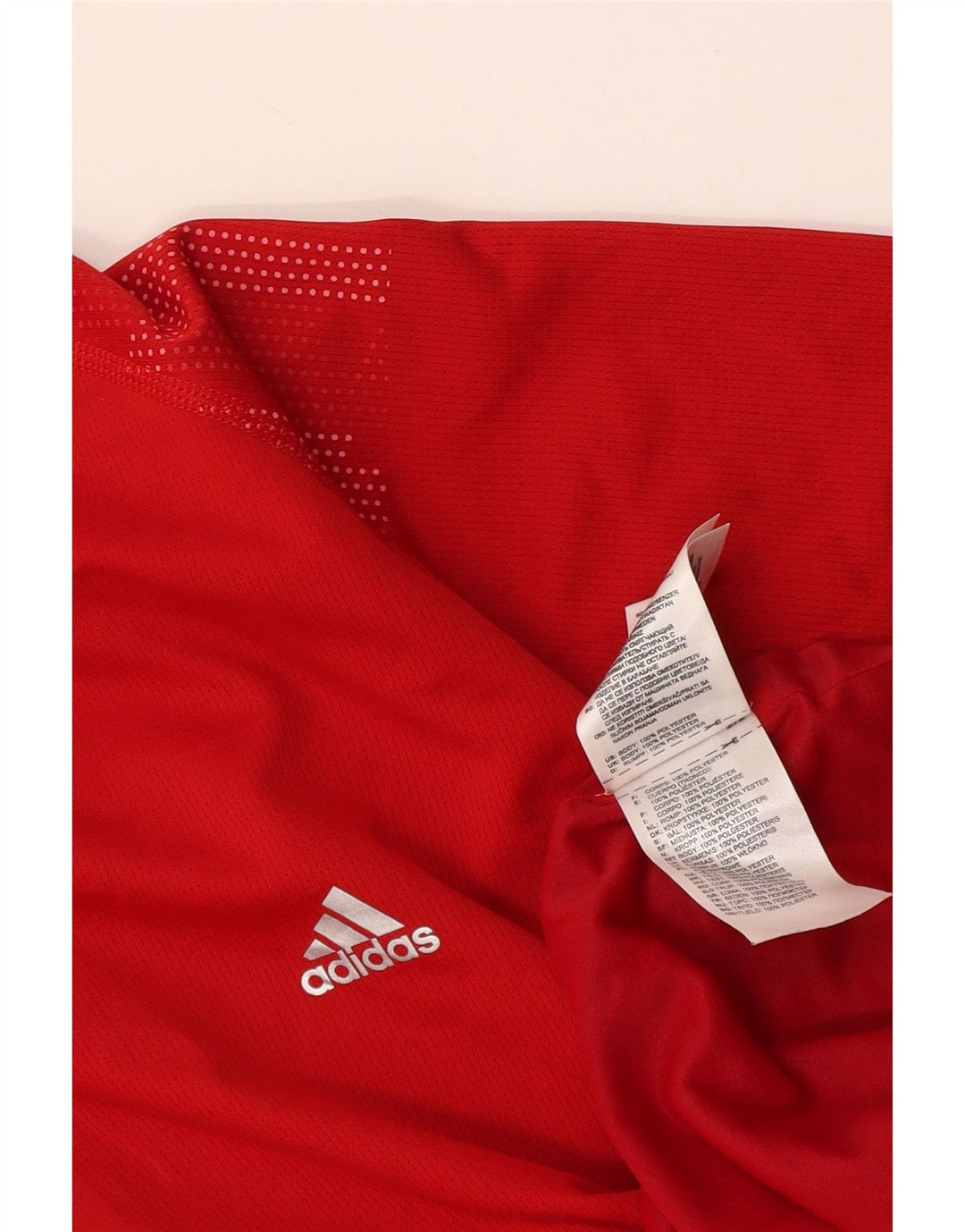 Adidas Polo Homme Rouge Moyen Polyester