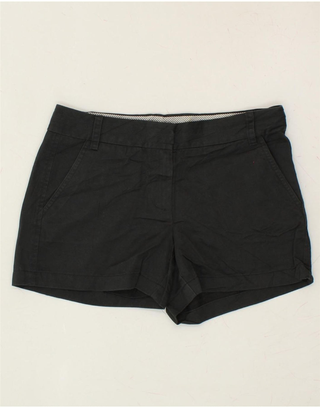 J. CREW Womens Chino Shorts US 4 Small W30  Grey Cotton Vintage J. Crew and Second-Hand J. Crew from Messina Hembry 