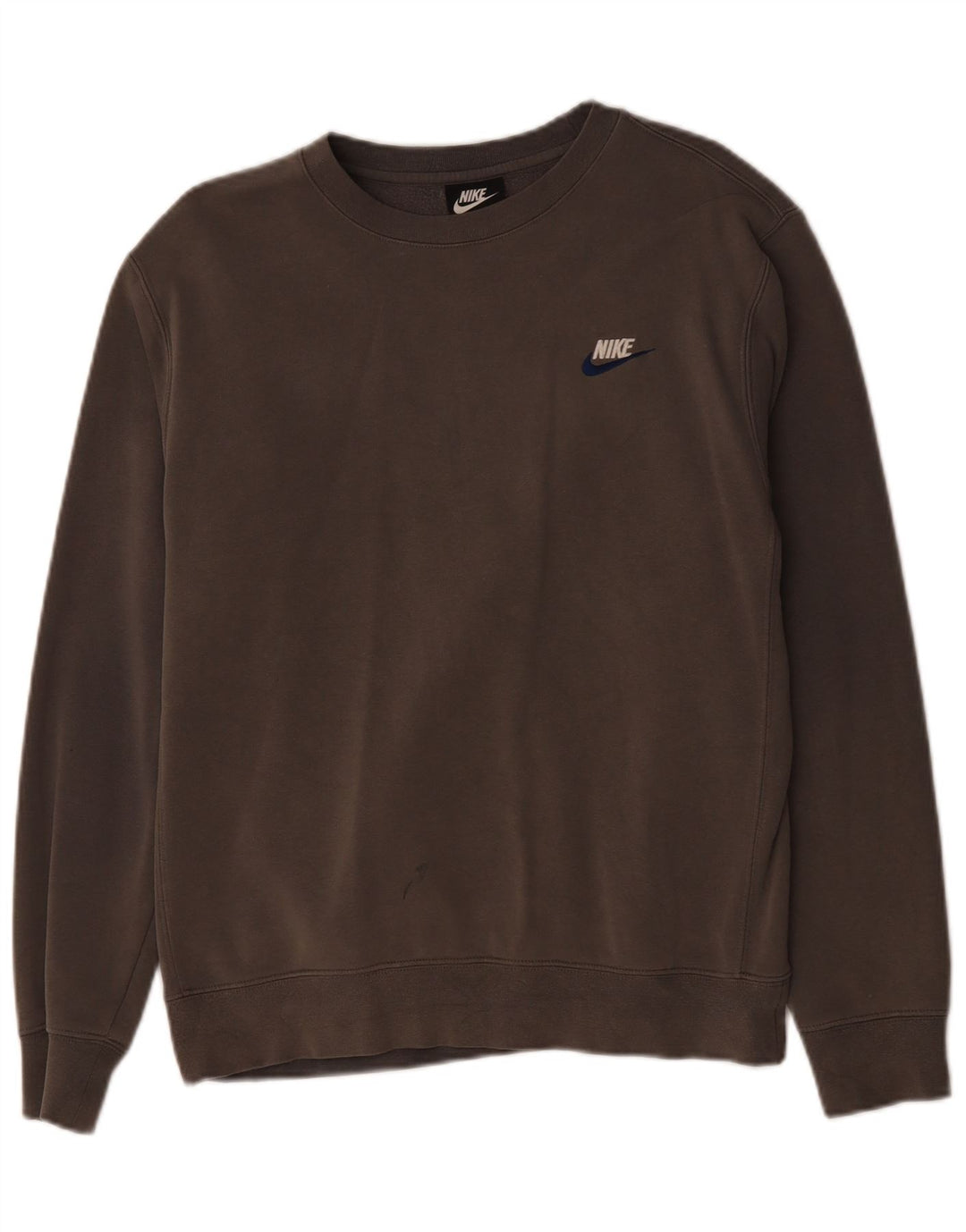 Nike Sweat-shirt pour homme en coton gris Taille S