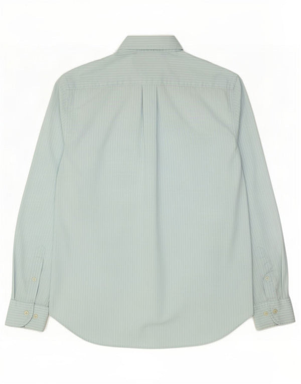 Woolrich Chemise Homme Large Bleu Rayure Coton