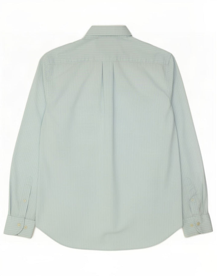 Woolrich Chemise Homme Large Bleu Rayure Coton