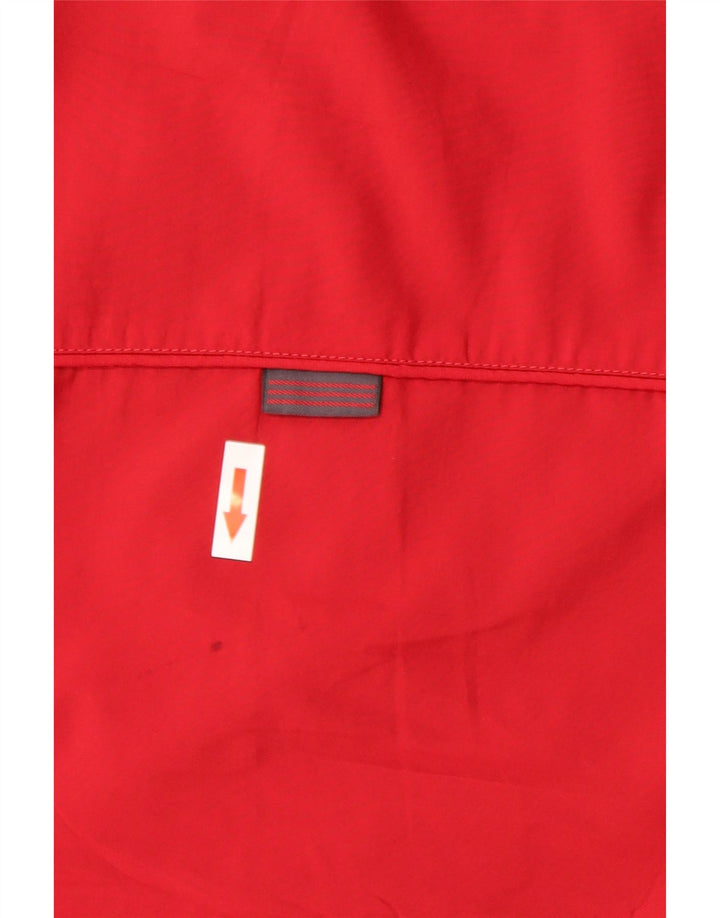 Adidas Veste de survêtement pour homme XL Rouge Polyester