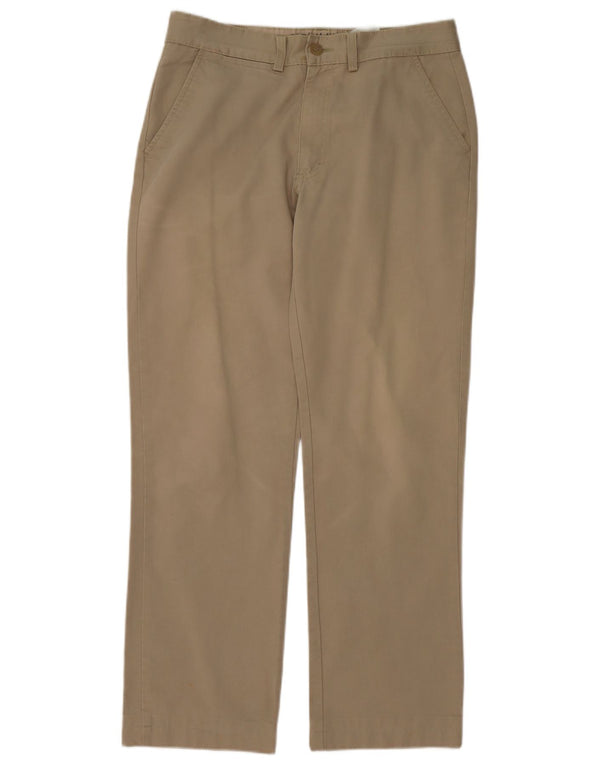 Pantalon Chino Homme CLASSIC IT 48 Medium W32 L31 Kaki Coton