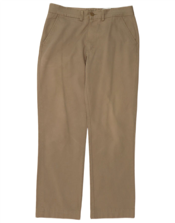 Pantalon Chino Homme CLASSIC IT 48 Medium W32 L31 Kaki Coton
