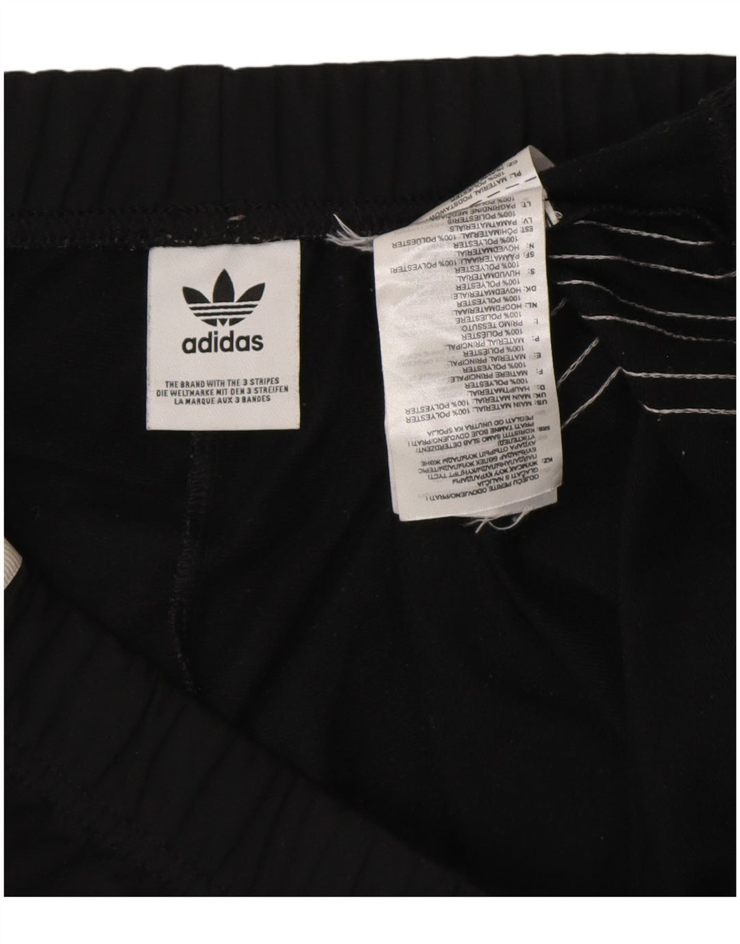 Adidas Short de sport pour femme Large Noir Polyester