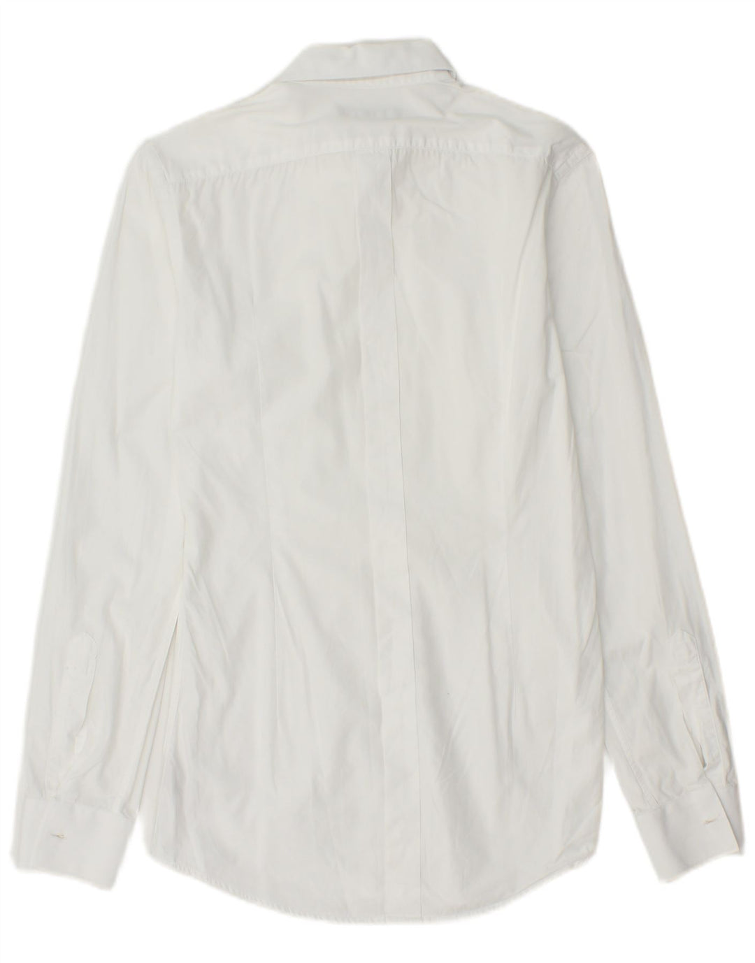 DOLCE & GABBANA Chemise Homme Taille 14 1/2 37 Petit Coton Blanc