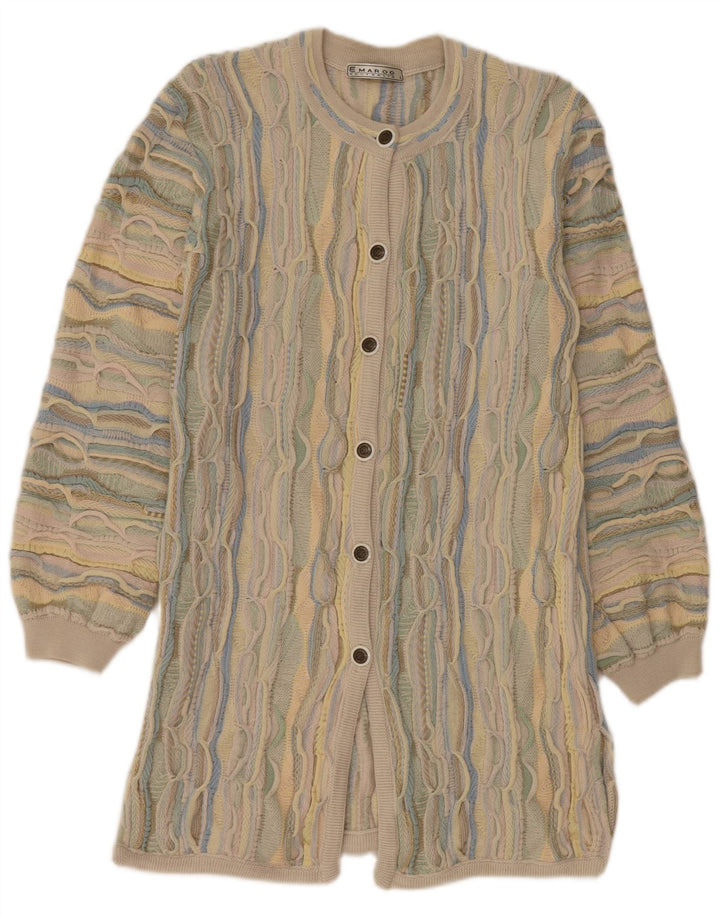 EMAROO AUSTRALIA Pull Cardigan Femme UK 14 Large Multicolore